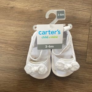Little white dress shoes 3 to 6 months